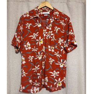Urban Outfitters Red Hawaiian Shirt